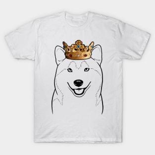 Shiba Inu Dog King Queen Wearing Crown T-Shirt